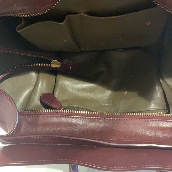 Burgundy Celine bag - Picture 2 of 5